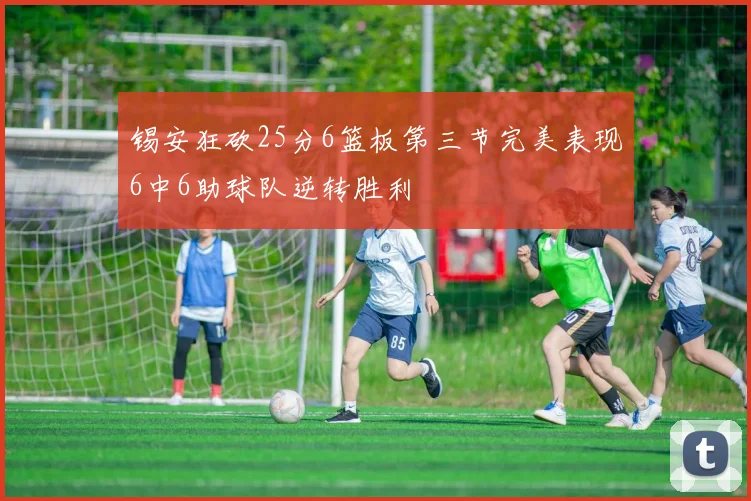 锡安狂砍25分6篮板第三节完美表现6中6助球队逆转胜利